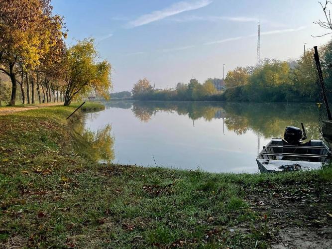 Algyő-Szeged vasútvonal mentén elterülő kubikgödrök