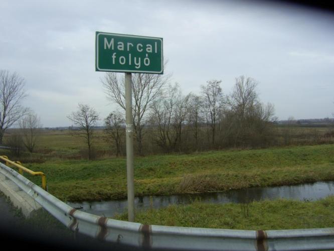 Marcal folyó Marcaltő községközúti hídjától Egyh.kesző közúti hídjáig