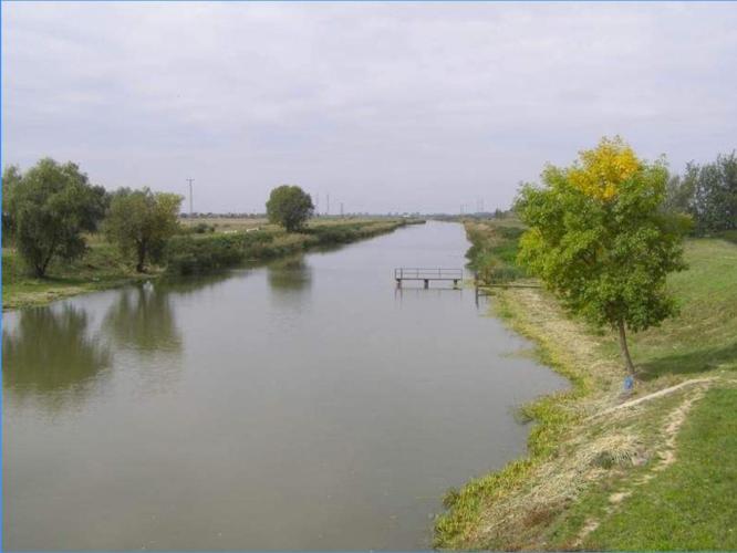 Jászsági-főcsatorna a Tisza-tó zsiliptől a Kisköre-Füzesabony vasúti hídig